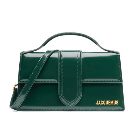Jacquemus Green Leather Crossbody Bag - Hilstor