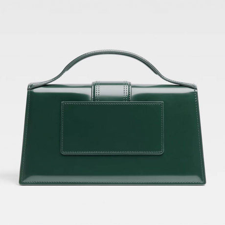Jacquemus Green Leather Crossbody Bag - Hilstor