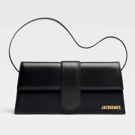 Jacquemus Black Leather Handbag - Hilstor