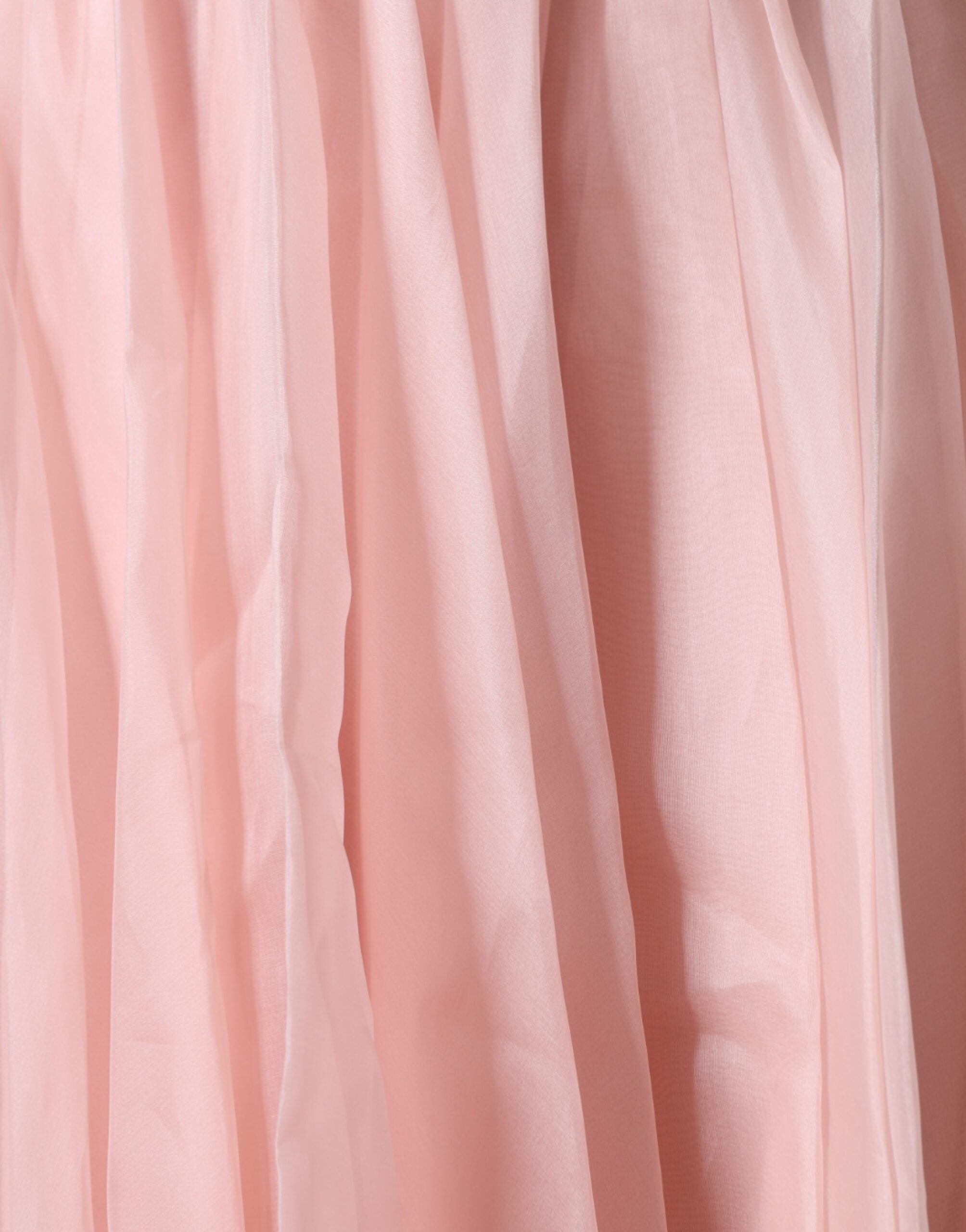 Dolce &amp; Gabbana Pink Silke Stropløs Maxi A-line kjolekjole