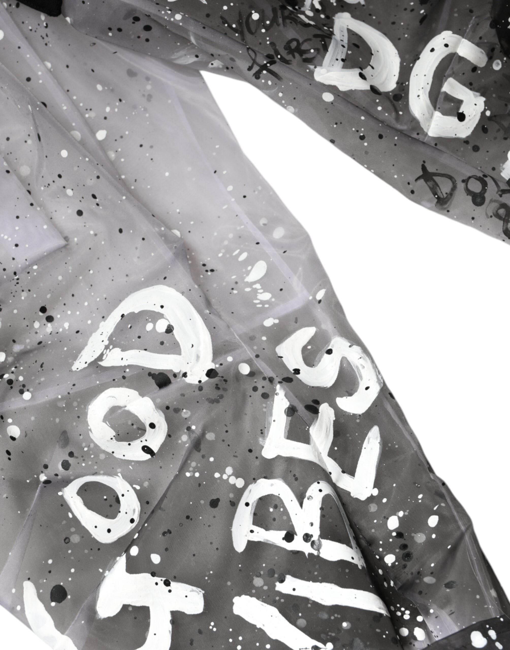 Dolce & Gabbana White See Through Logo Cropped Cargo Pants - Hilstor