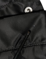 Dolce & Gabbana Black Quilted High Waist Women Wide Leg Pants - Hilstor