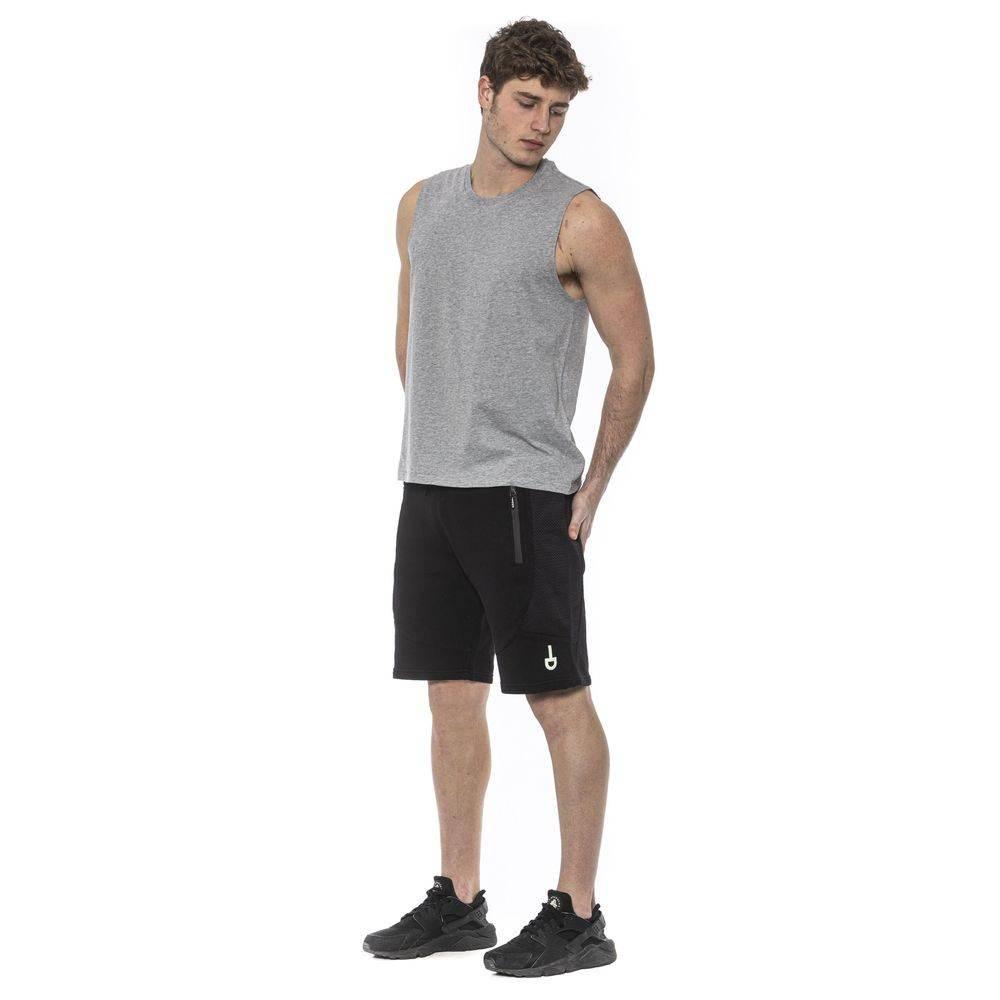 Tond Gray Cotton Men Tank Top - Hilstor