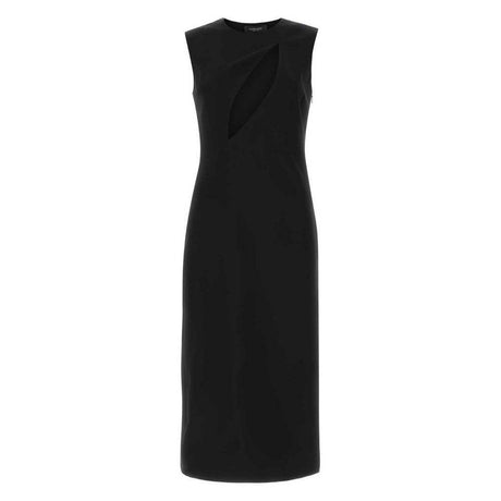 Versace Black Acetate Dress - Hilstor