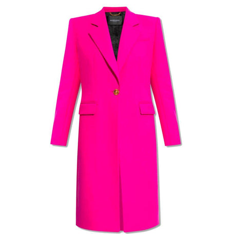 Versace Fuchsia Viscose Jackets & Coat - Hilstor