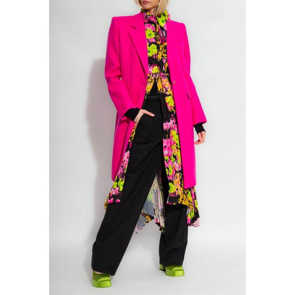 Versace Fuchsia Viscose Jackets & Coat - Hilstor
