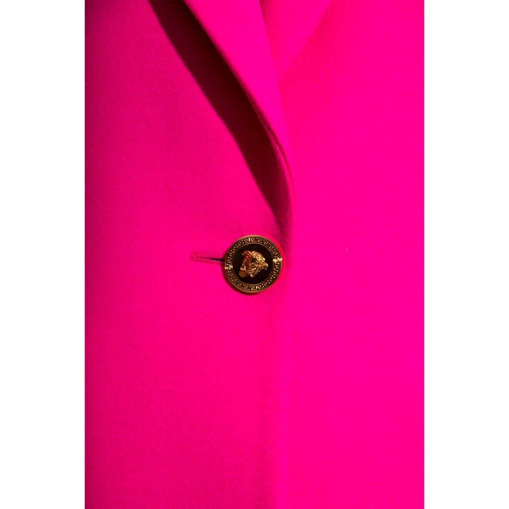 Versace Fuchsia Viscose Jackets & Coat - Hilstor