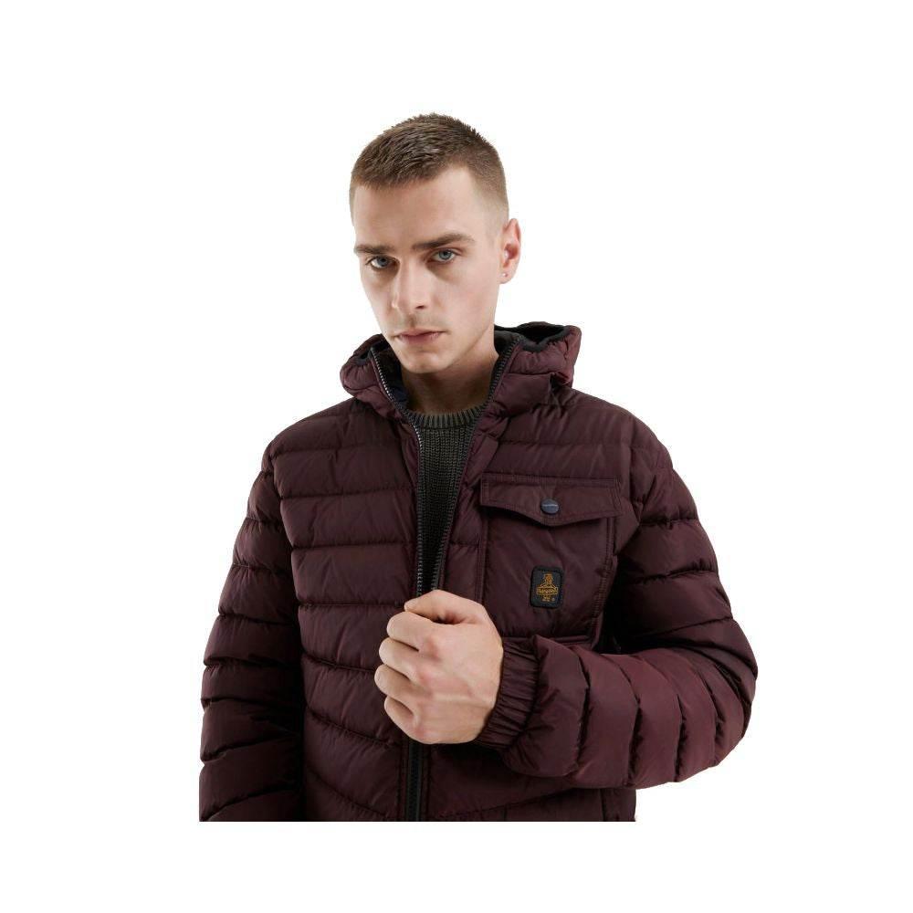 Refrigiwear Red Nylon Men Jacket - Hilstor