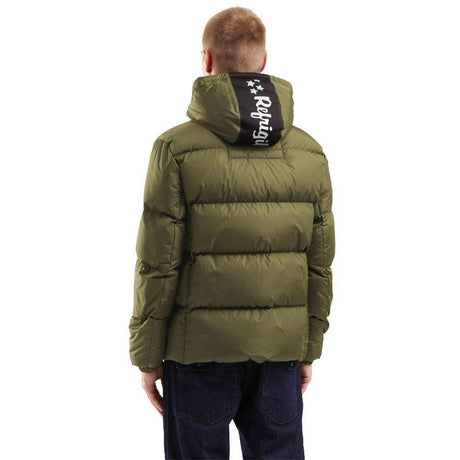 Refrigiwear Green Nylon Men Jacket - Hilstor
