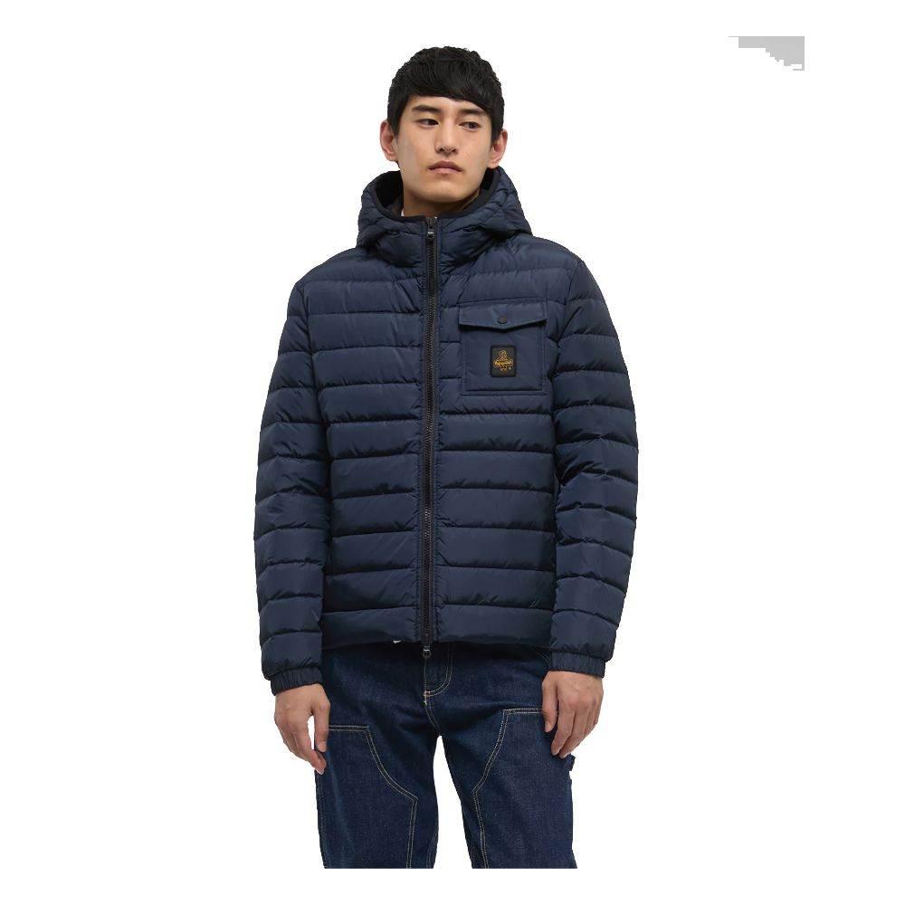 Refrigiwear Blue Nylon Men's Jacket - Hilstor