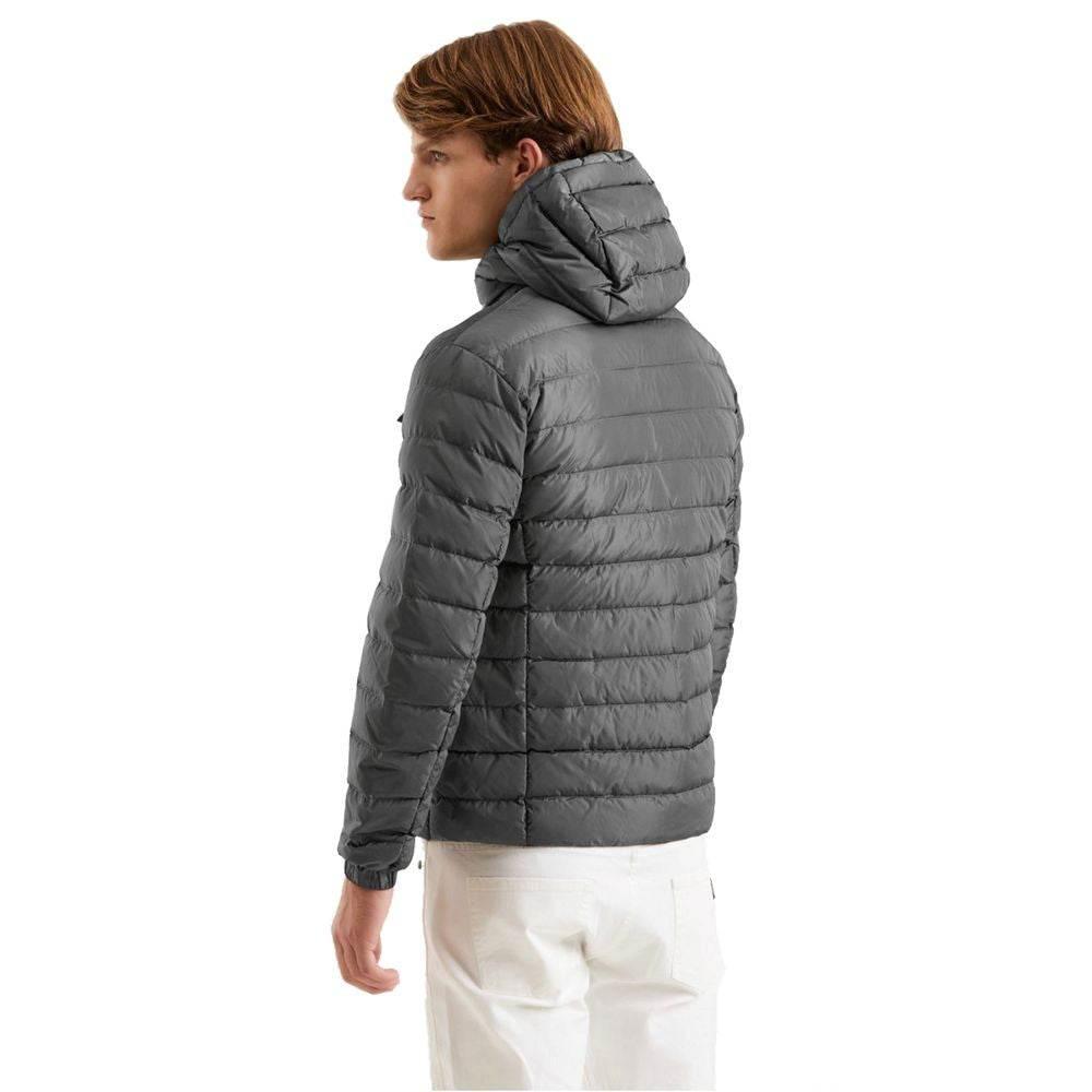 Refrigiwear Gray Nylon Men's Jacket - Hilstor