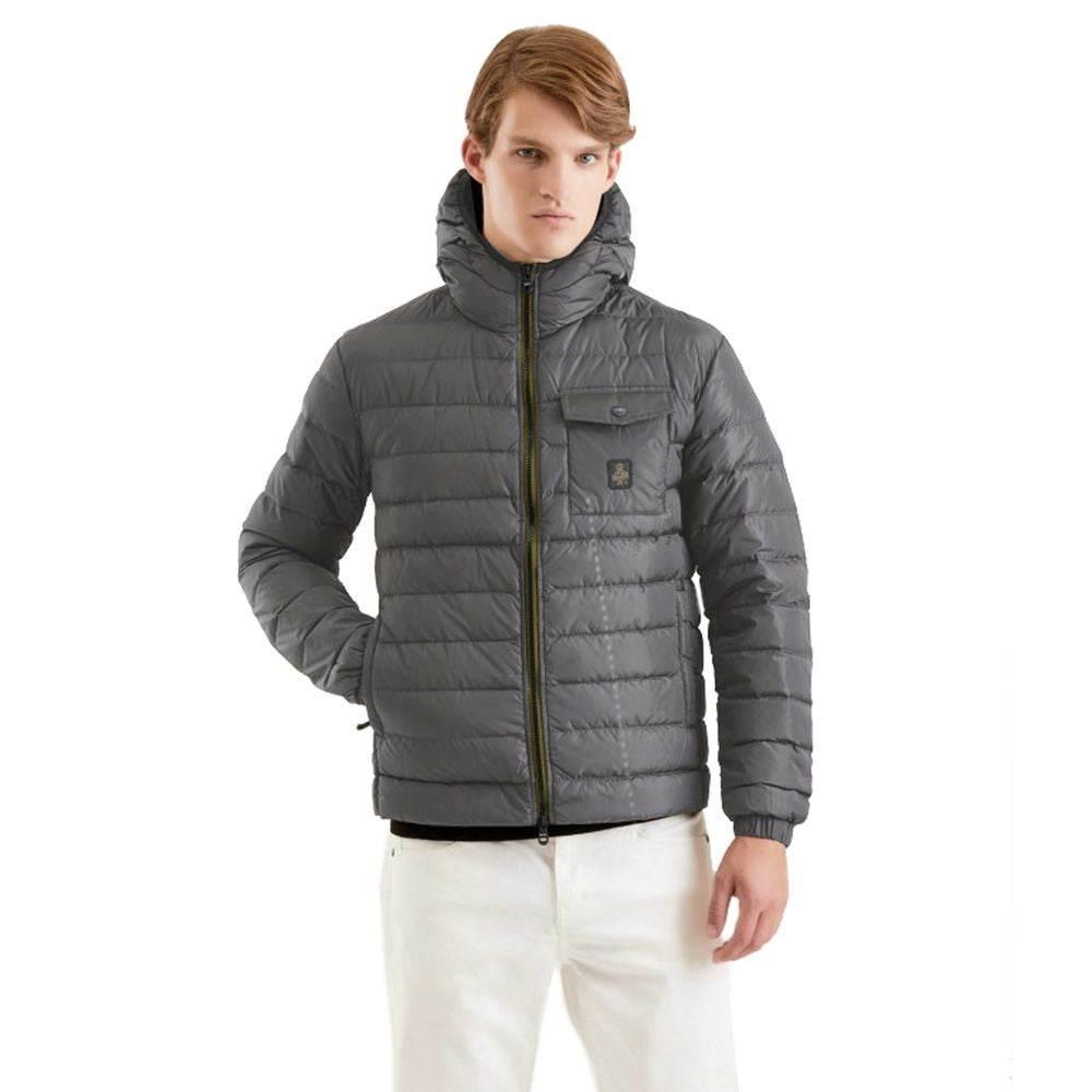 Refrigiwear Gray Nylon Men's Jacket - Hilstor