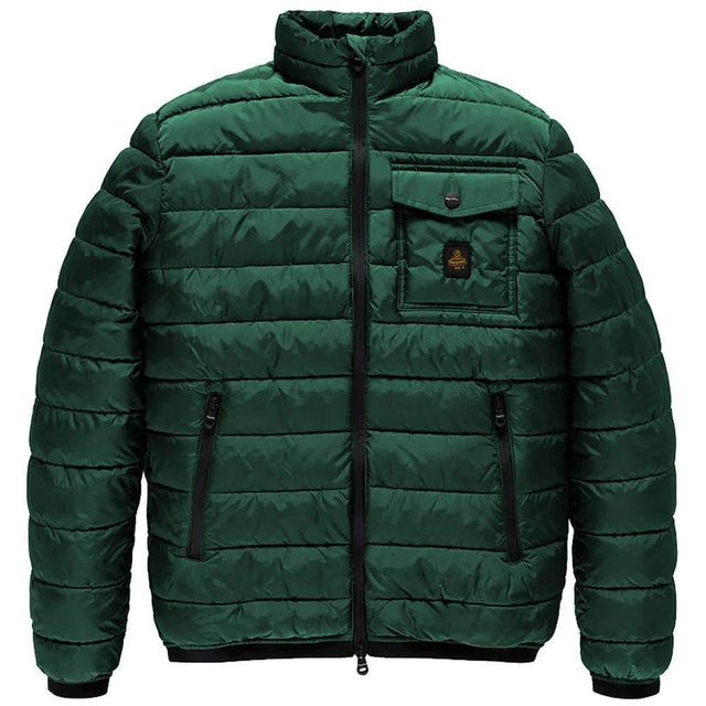 Refrigiwear Green Nylon Men Jacket - Hilstor