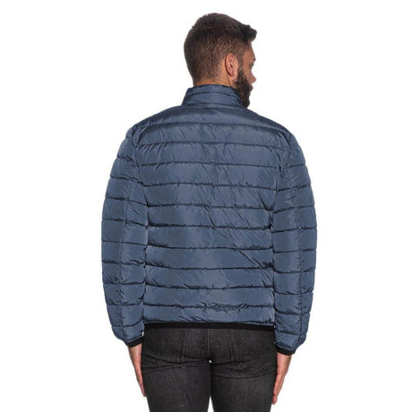 Refrigiwear Blue Nylon Men Jacket - Hilstor