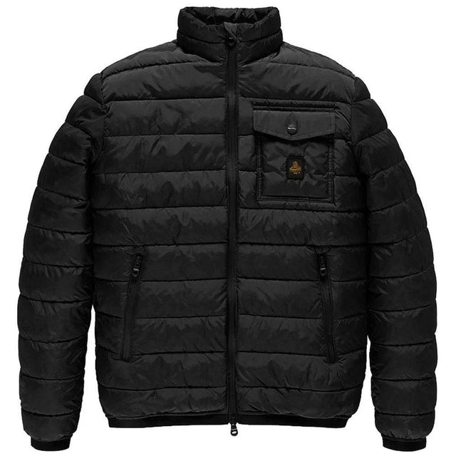 Refrigiwear Black Nylon Men Jacket - Hilstor