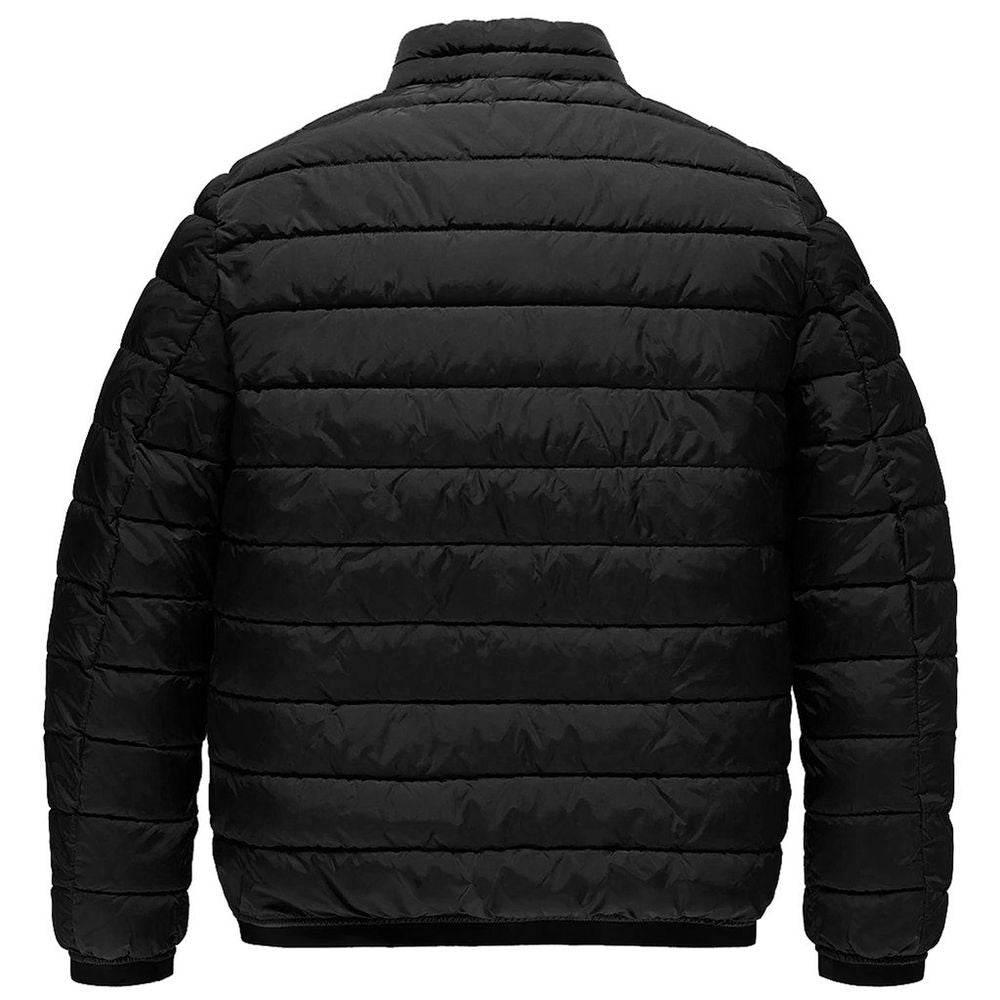 Refrigiwear Black Nylon Men Jacket - Hilstor