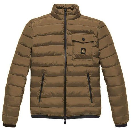 Refrigiwear Brown Nylon Men Jacket - Hilstor