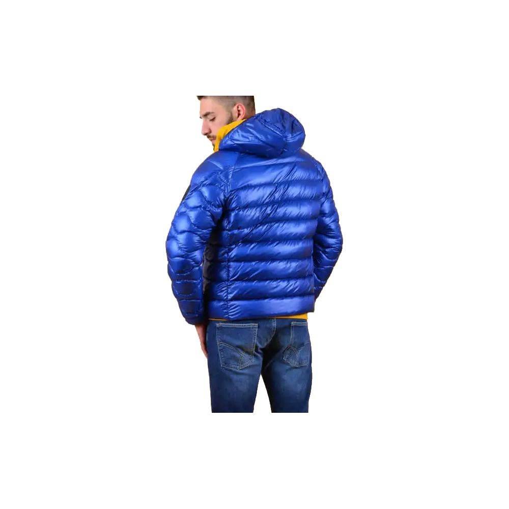 Refrigiwear Blue Nylon Men Jacket - Hilstor