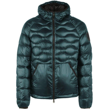 Refrigiwear Green Nylon Men Jacket - Hilstor