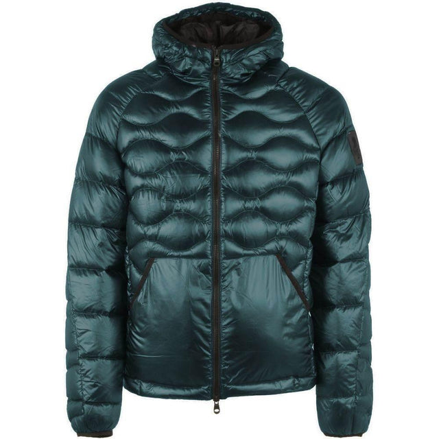 Refrigiwear Green Nylon Men Jacket - Hilstor