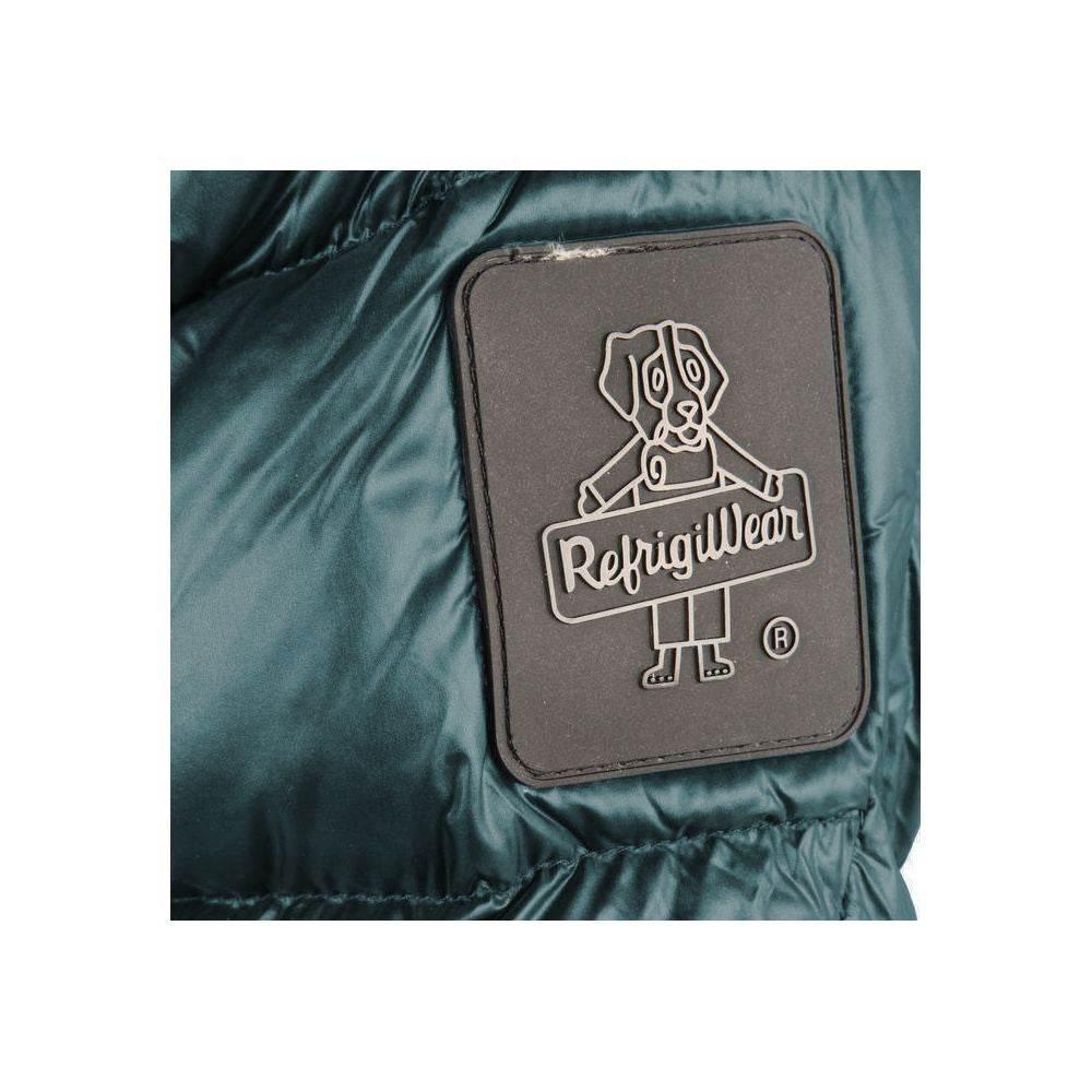 Refrigiwear Green Nylon Men Jacket - Hilstor