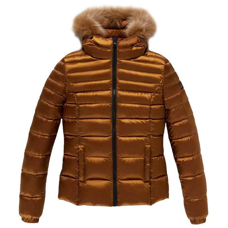 Refrigiwear Orange Nylon Women Jacket - Hilstor