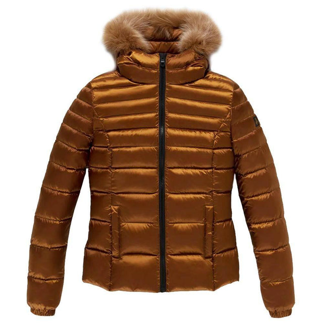 Refrigiwear Orange Nylon Women Jacket - Hilstor
