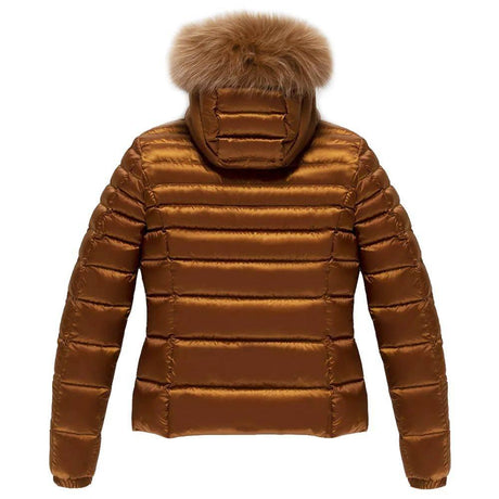 Refrigiwear Orange Nylon Women Jacket - Hilstor