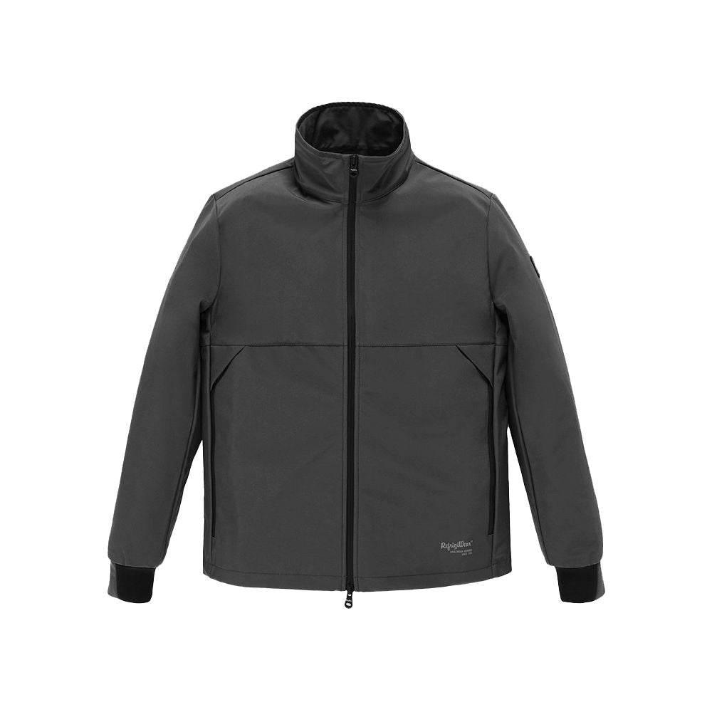 Refrigiwear Gray Nylon Men's Bomber Jacket - Hilstor