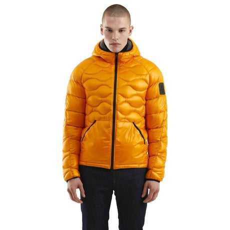 Refrigiwear Orange Nylon Men Jacket - Hilstor