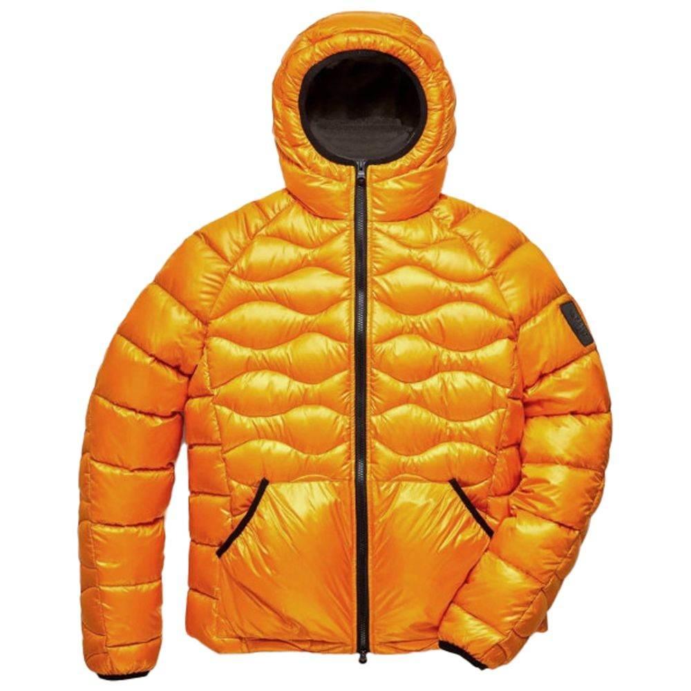 Refrigiwear Orange Nylon Men Jacket - Hilstor