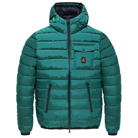 Refrigiwear Green Nylon Men Jacket - Hilstor