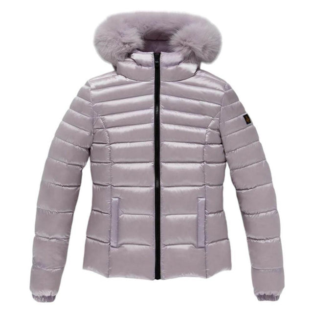 Refrigiwear Purple Nylon Women Jacket - Hilstor