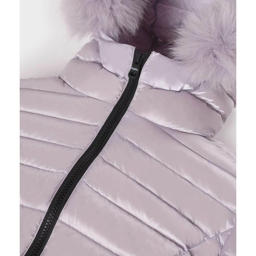 Refrigiwear Purple Nylon Women Jacket - Hilstor