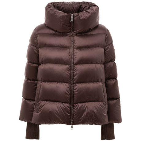 Add Brown Polyamide Jackets & Coat - Hilstor