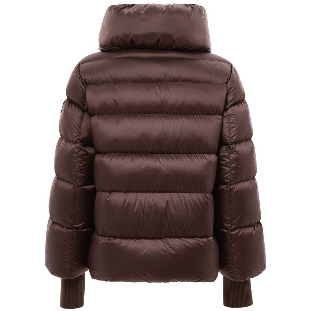 Add Brown Polyamide Jackets & Coat - Hilstor