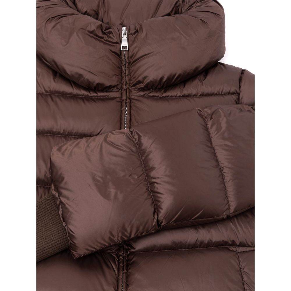 Add Brown Polyamide Jackets & Coat - Hilstor
