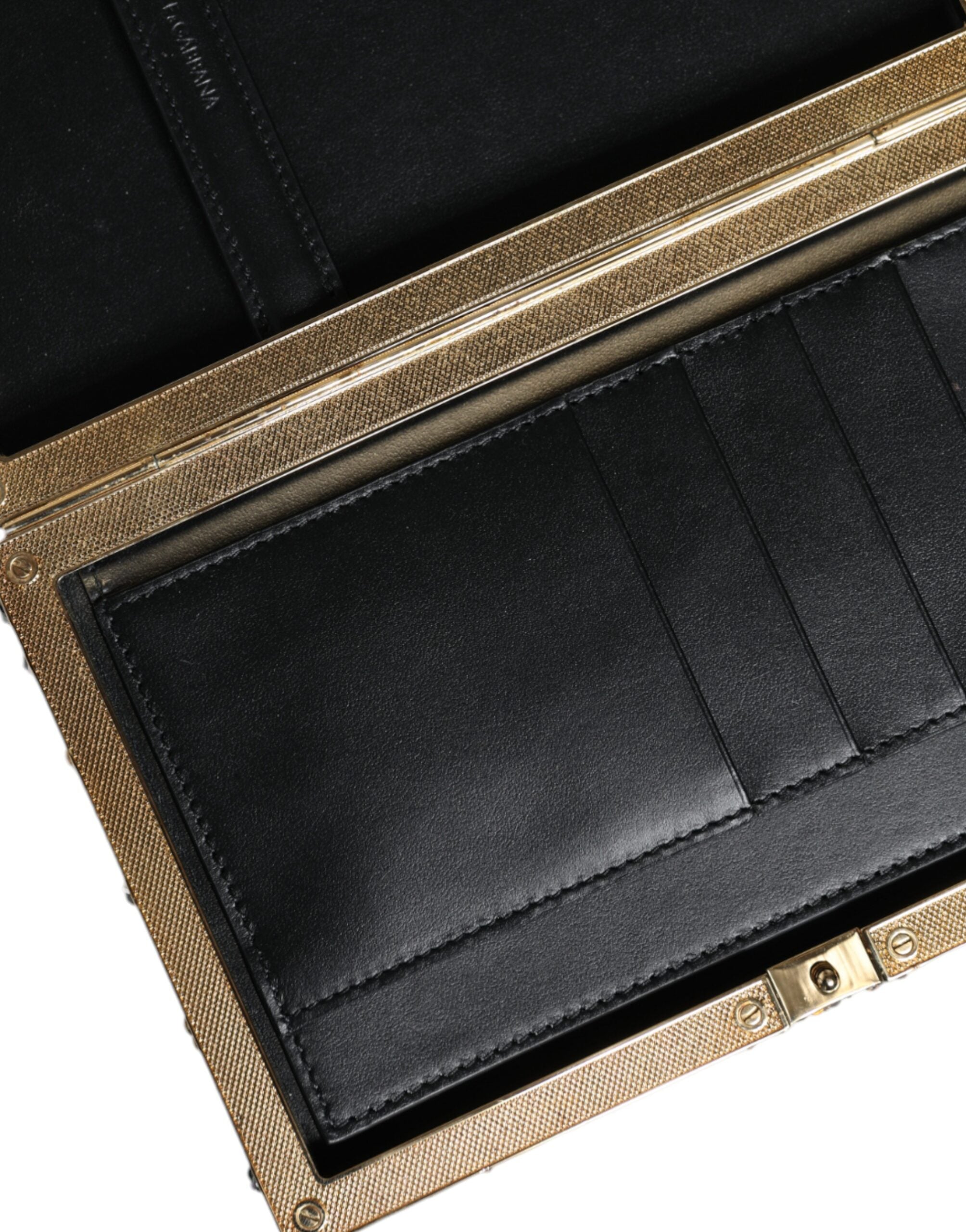 Dolce &amp; Gabbana sølvpailletter clutch aften crossbody taske