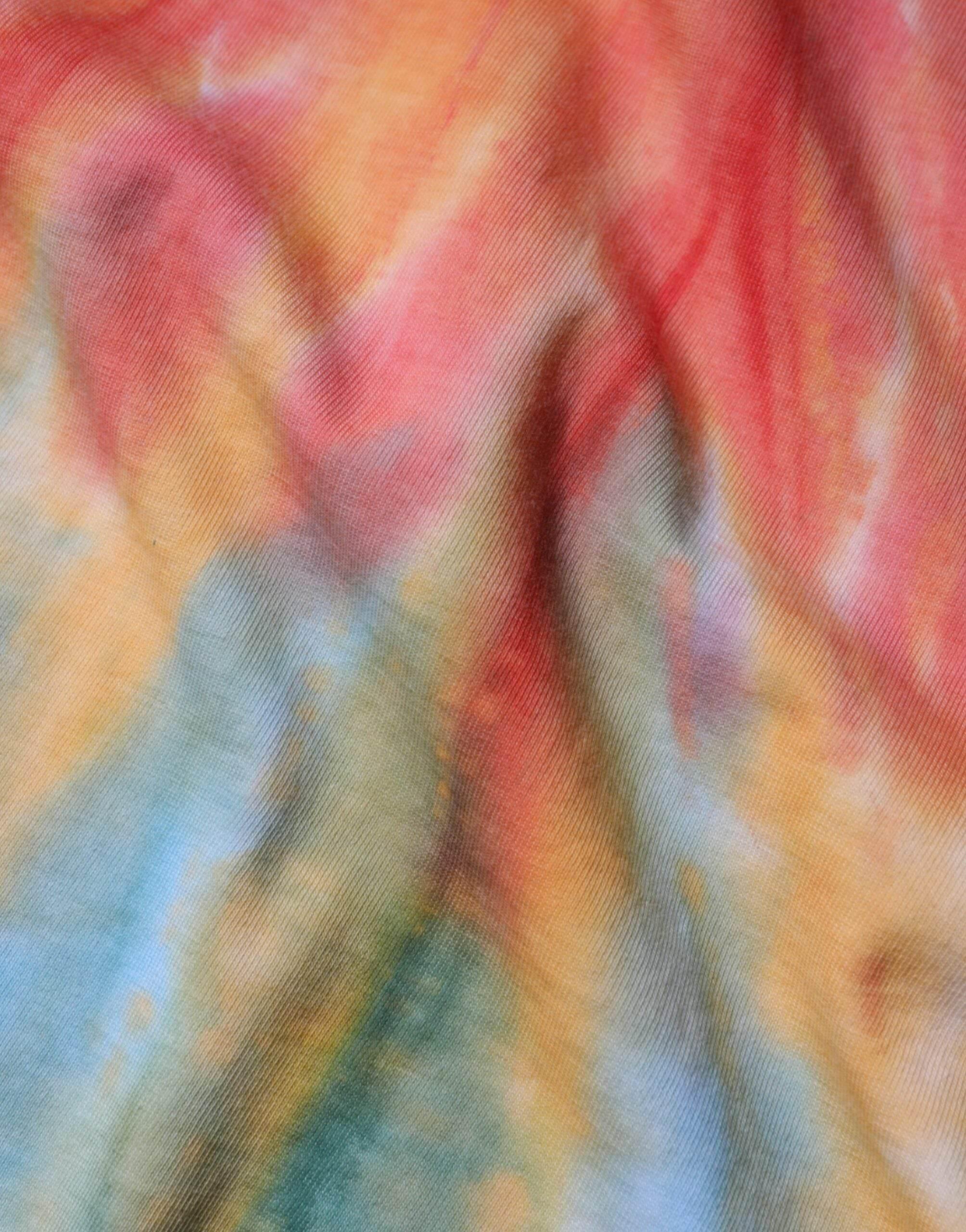 Dolce & Gabbana Multicolor Tie-Dye Logo Cotton T-shirt - Hilstor