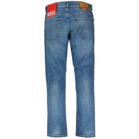 Diesel Blue Cotton Jeans & Pant - Hilstor