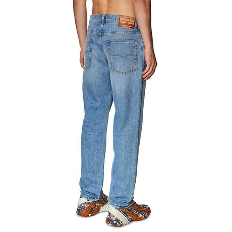 Diesel Light Blue Cotton Jeans & Pant - Hilstor