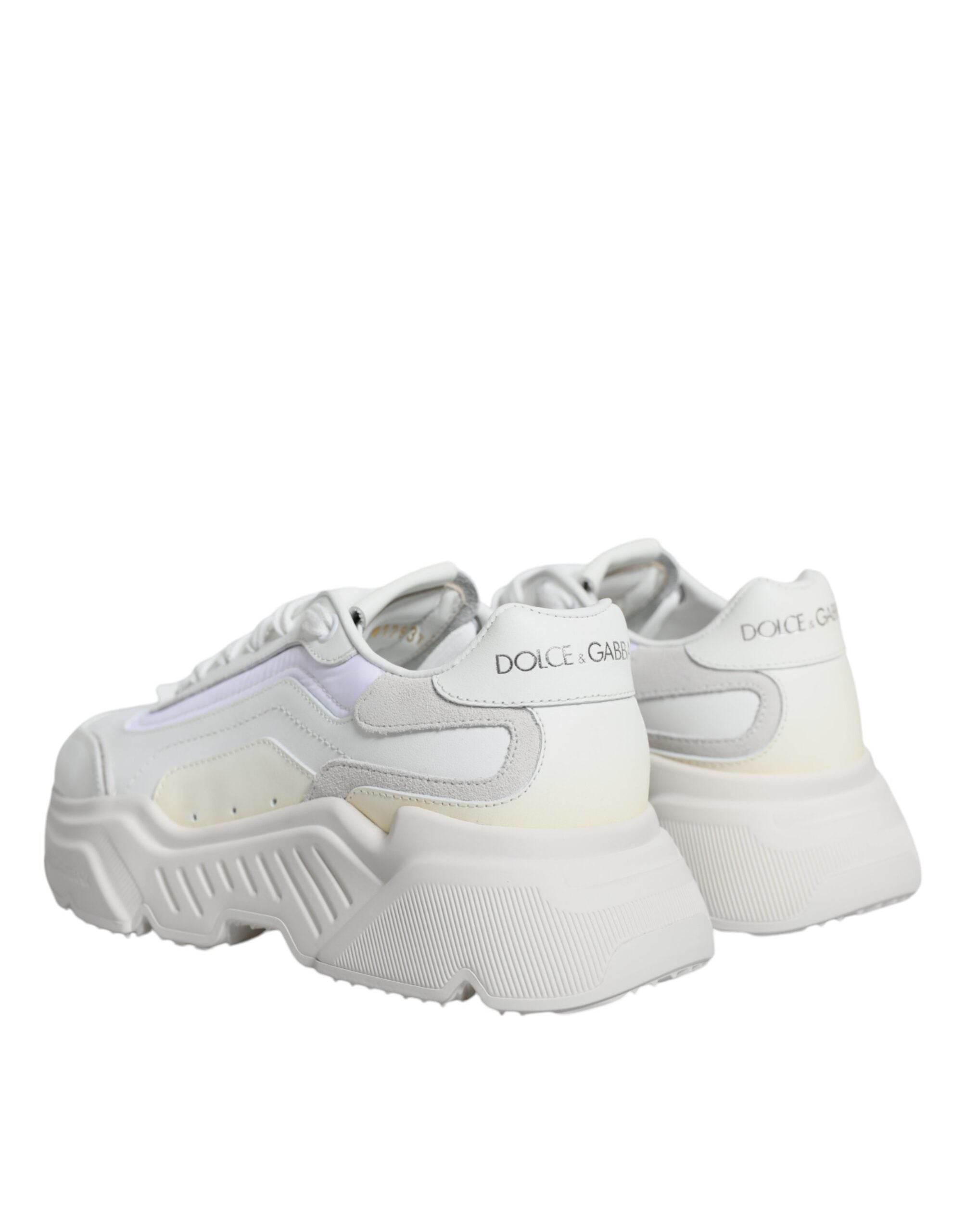 Dolce & Gabbana White Daymaster Low Top Sneakers Shoes - Hilstor