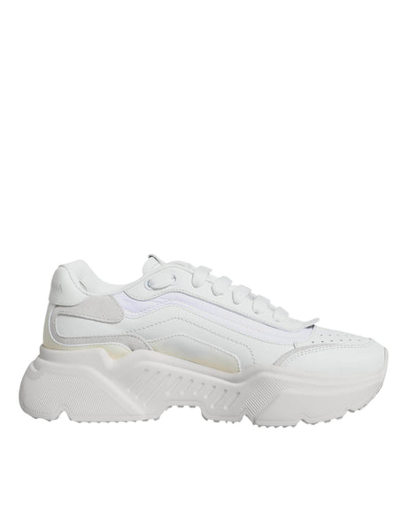 Dolce & Gabbana White Daymaster Low Top Sneakers Shoes - Hilstor