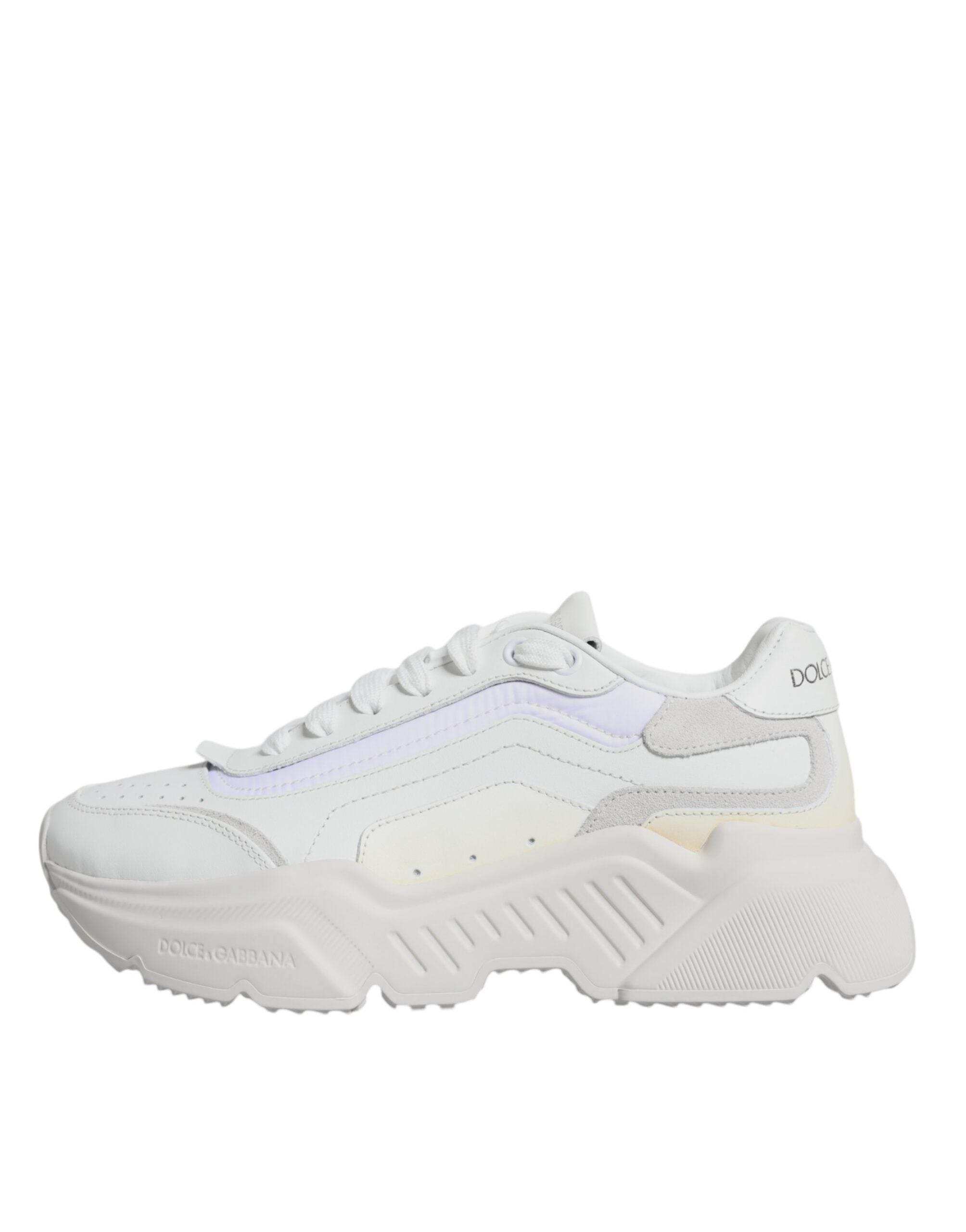 Dolce & Gabbana White Daymaster Low Top Sneakers Shoes - Hilstor