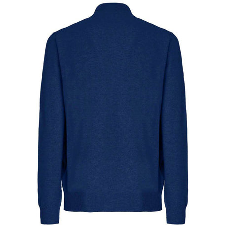 Malo Blue Wool Sweater - Hilstor