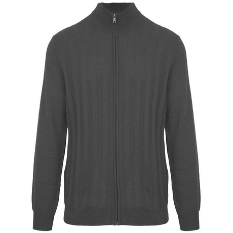 Malo Gray Wool Sweater - Hilstor
