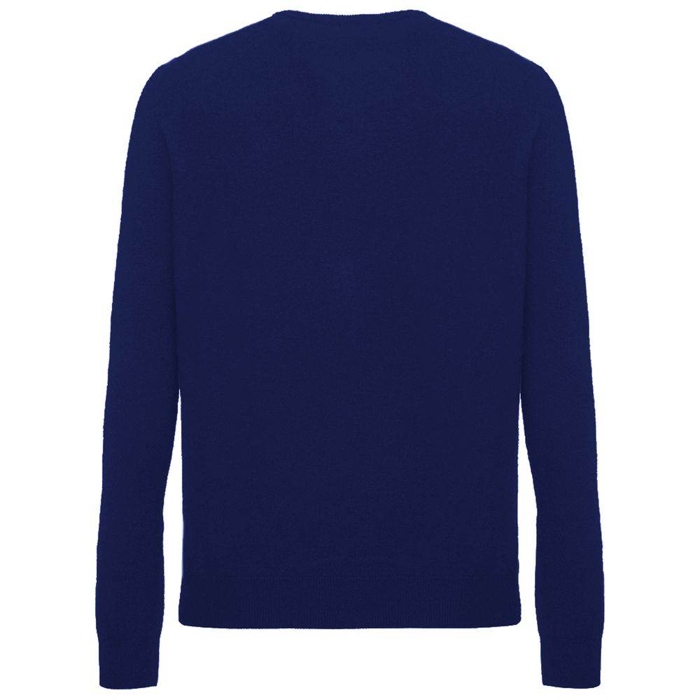 Malo Blue Cashmere Sweater - Hilstor