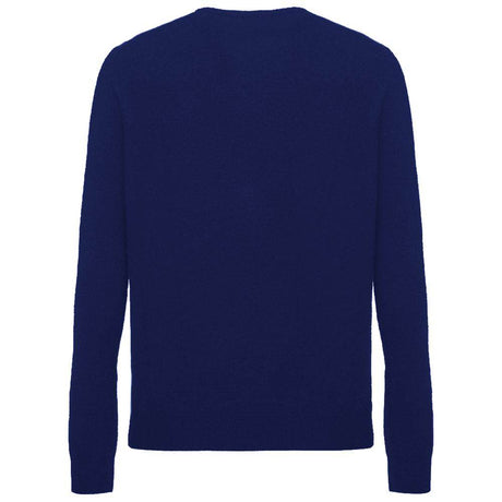 Malo Blue Cashmere Sweater - Hilstor