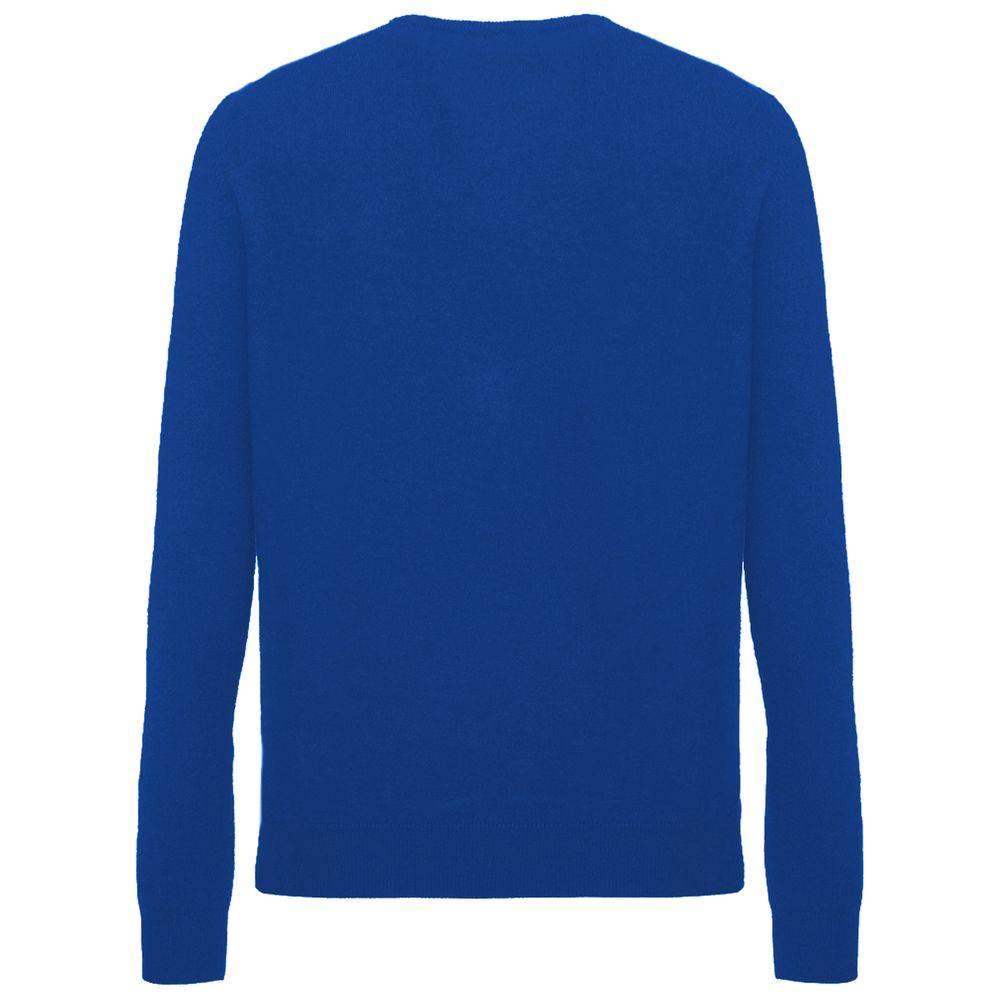 Malo Blue Cashmere Sweater - Hilstor