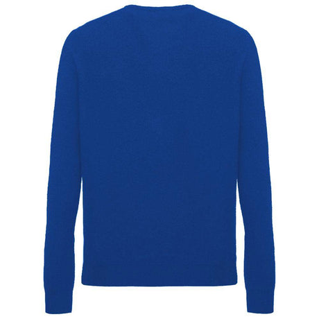 Malo Blue Cashmere Sweater - Hilstor